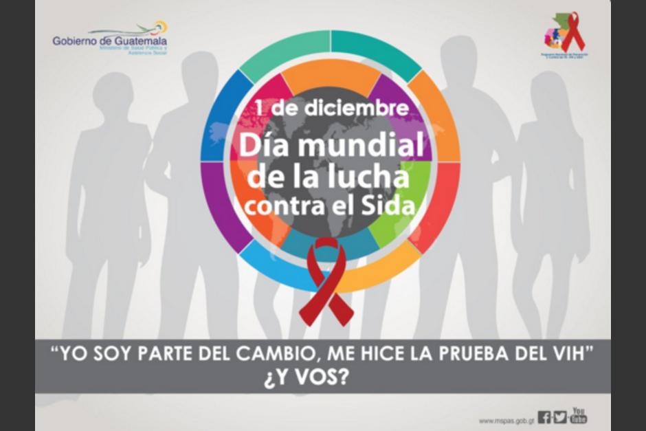 El 1 de diciembre se celebra el D&iacute;a Internacional de la lucha contra el SIDA. (Foto: MSPAS)