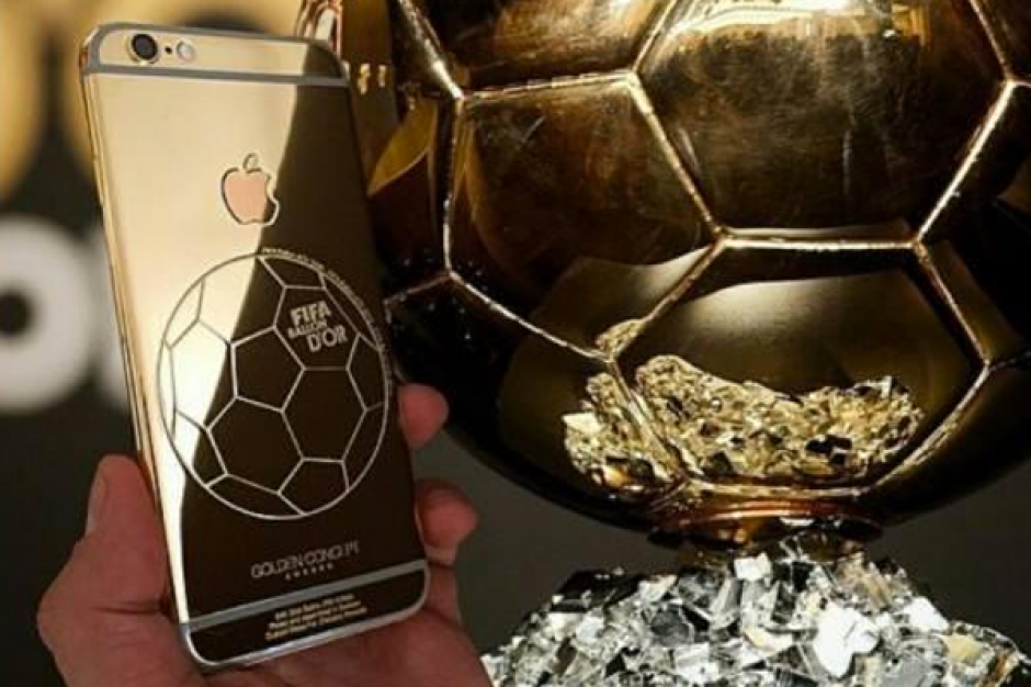 La empresa Golden Concept inform&oacute; que har&aacute; llegar a Cristiano Ronaldo, un iPhone 6 de oro. (Foto: Golden Concept)