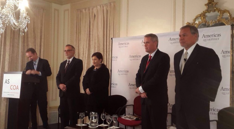 Thelma Aldana e Iván Velásquez, participaron como panelistas en evento anticorrupción efectuado en Nueva York. (Imagen: Captura de pantalla Livestream)