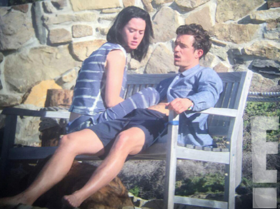 Los artistas fueron captados durante sus vacaciones en Santa Barb&aacute;ra, California. (Foto: E! News)&nbsp;