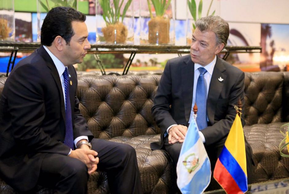 El primer encuentro entre ambos presidentes fue en Ecuador durante la cumbre de la Celac. (Foto: Gobierno)