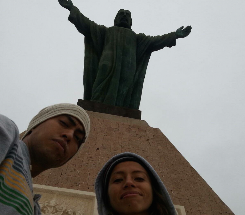 La marchista guatemalteca Mayra Herrera se expres&oacute; sobre la detenci&oacute;n de su hermano Luis &Aacute;ngel, este martes en la zona 18. (Foto: Facebook)