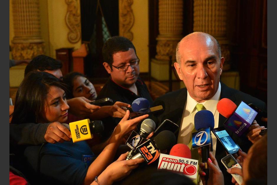 El presidente legislativo, Mario Taracena, tachó al diputado Juan Manuel Giordano de "irrespetuoso". (Foto: Jesús Alfonso/Soy502)