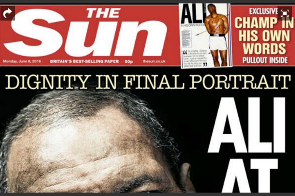 Esta es la portada del medio brit&aacute;nico, The Sun, de este lunes. (Foto: Captura de imagen)