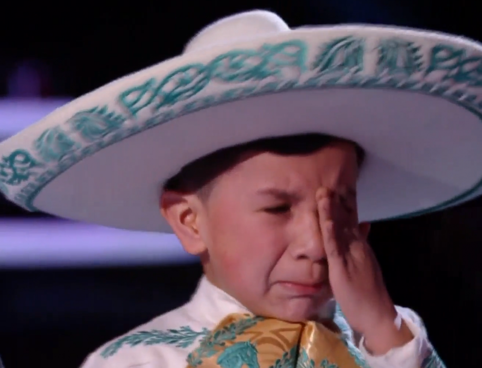 Jossué Girón no pudo mantener las lágrimas. (Foto: Telemundo)