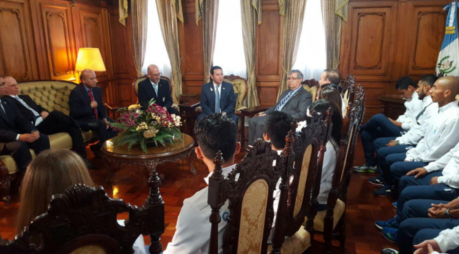 El vicepresidente Cabrera particip&oacute; en los Juegos Ol&iacute;mpicos de Los &Aacute;ngeles. (Foto: Presidencia)