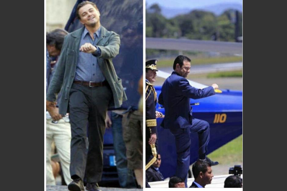 Las redes no perdonaron al Presidente por su marcha en el Desfile del Ej&eacute;rcito. (Foto: Twitter)