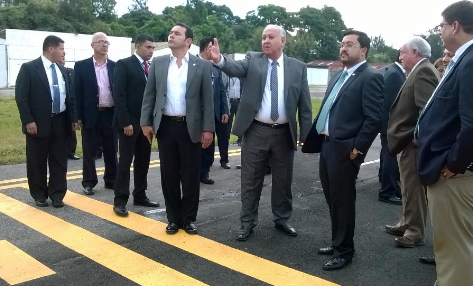 El director inform&oacute; sobre las denuncias en la visita al aeropuerto. (Foto: DGAC)