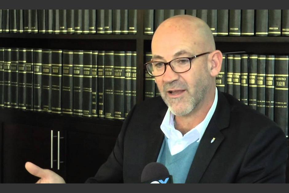 Gerardo Aguirre, presidente del Comit&eacute; Ol&iacute;mpico.