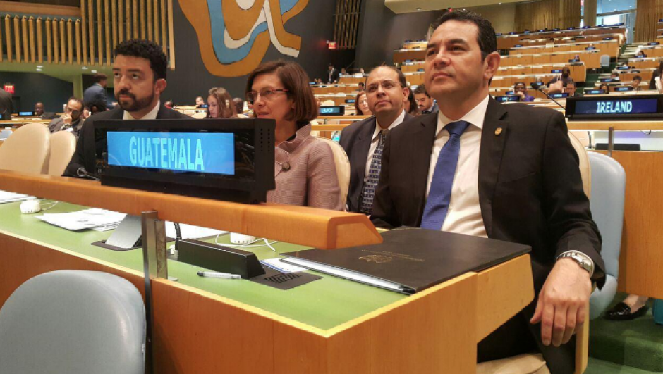 El presidente particip&oacute; en la 71 Asamblea General de la ONU. (Foto: Presidencia)