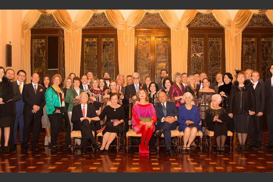La recepci&oacute;n se celebr&oacute; en el sal&oacute;n Banquetes del Palacio Nacional. (Foto: Agatharuizdelaprada.com)