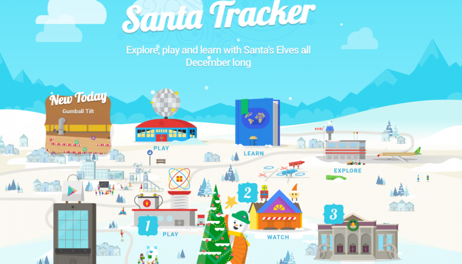 Cada a&ntilde;o, Google lanza la plataforma con minijuegos navide&ntilde;os. (Foto: Google)