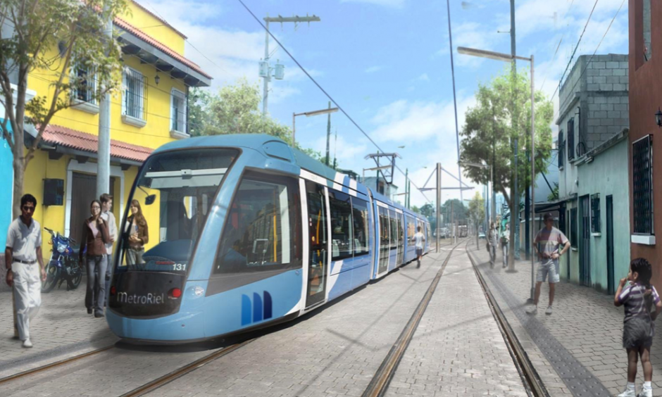 El MetroRiel pretende mejorar la movilización de la ciudad. (Foto: Anadie)