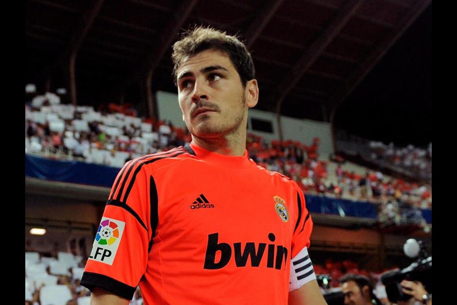 Iker Casillas habl&oacute; a los medios de comunicaci&oacute;n despu&eacute;s del partido de Champions League frente a la Juventus. (Foto: Archivo Soy502)