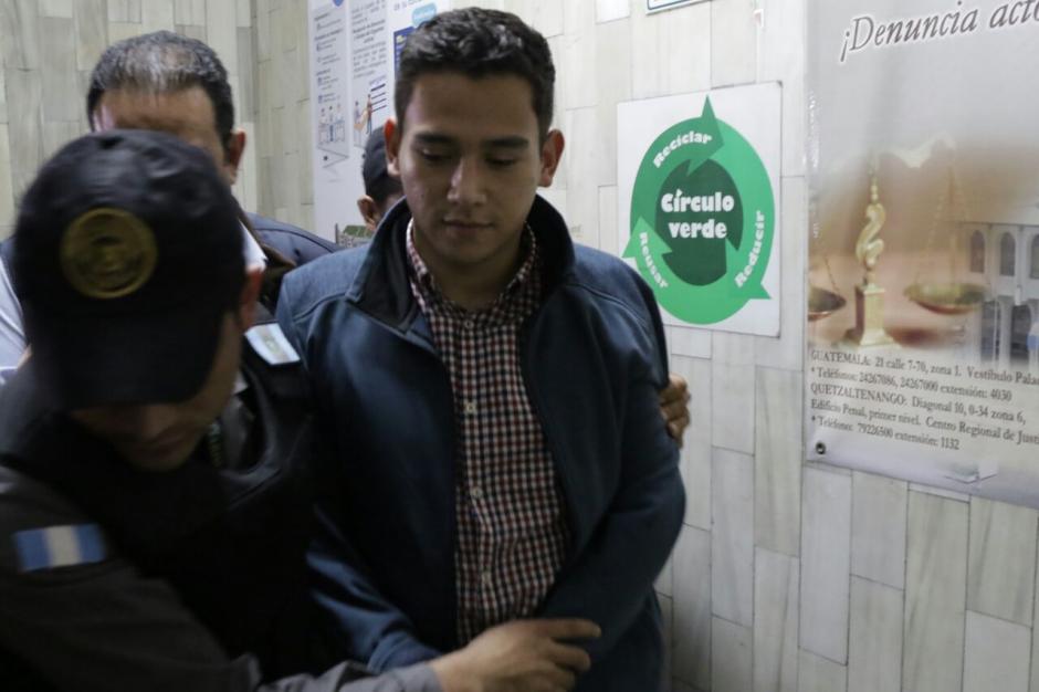 El hijo del presidente Jimmy Morales tiene arresto domiciliar. (Foto: Alejandro Balan/Soy502) 