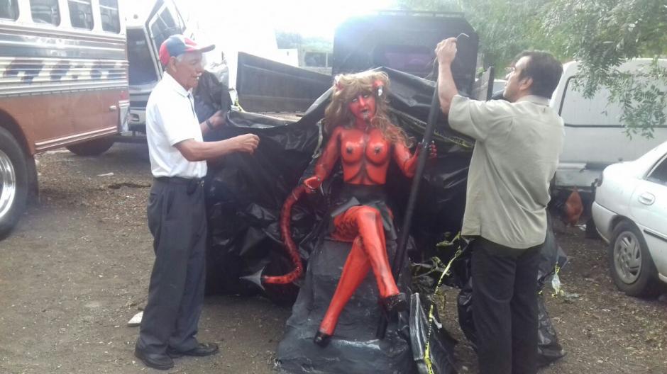 La Diabla volver&aacute; a ser exhibida en el barrio La Concepci&oacute;n. (Foto: Pablo Sol&iacute;s/Nuestro Diario)