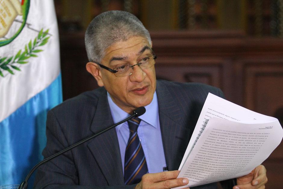 La CC resolvi&oacute; este mi&eacute;rcoles revocar el amparo provisional que suspend&iacute;a el antejuicio contra el mandatario Otto P&eacute;rez Molina. (Foto: Alexis Batres/Soy502)