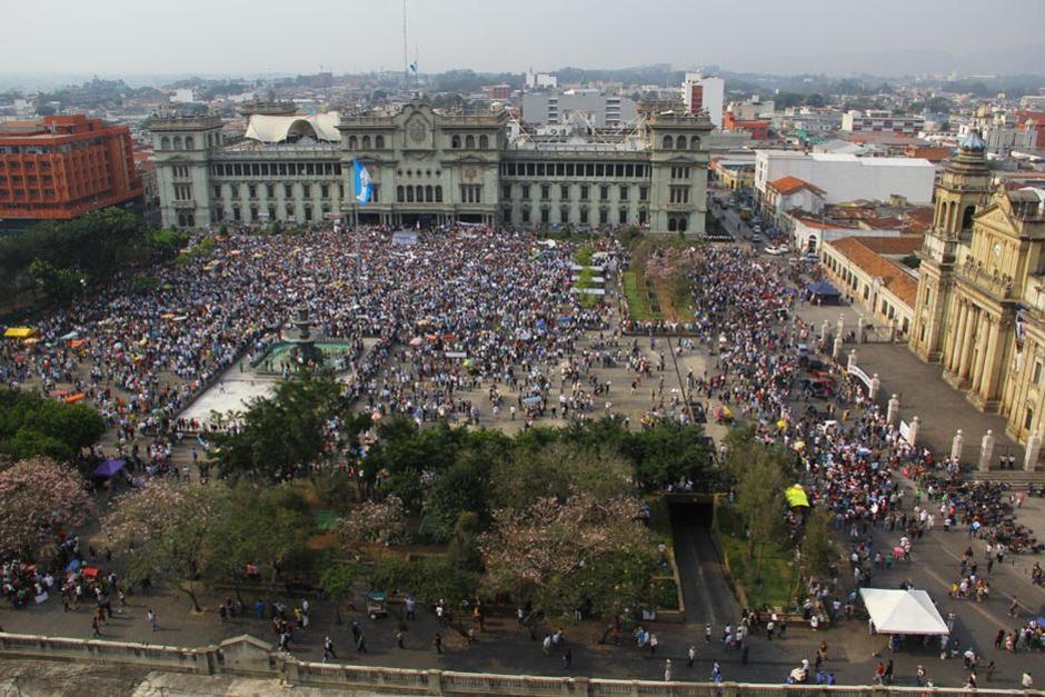 Como continuaci&oacute;n a las manifestaciones se organiz&oacute; #hag&aacute;monoselparo (Foto:Soy502)