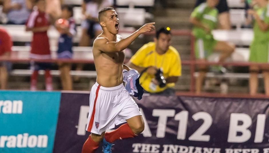 El futbolista guatemalteco, Marvin Ceballos, tiene ya un recorrido en la NASL de Estados Unidos. (Foto: Twitter)