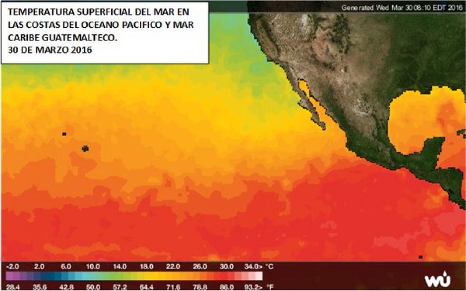 Altas temperaturas se registran en todo el territorio nacional con m&aacute;ximas de hasta 38 grados cent&iacute;grados. (Foto: @insivumehgt)