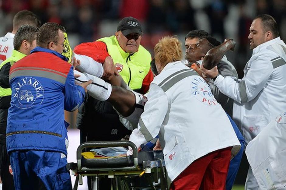 Ekeng, de 26 a&ntilde;os y exjugador de las selecciones juveniles de Camer&uacute;n, sufri&oacute; al parecer un ataque card&iacute;aco. (Foto: Twitter)&nbsp;