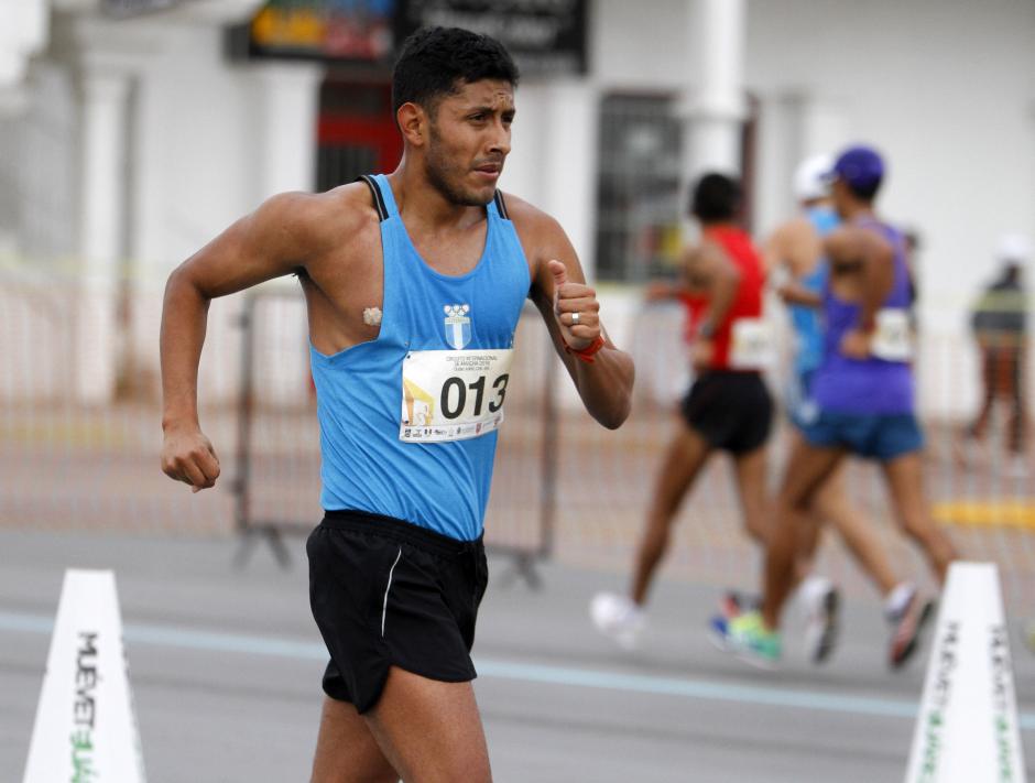 El marchista guatemalteco, Mario Bran, consigui&oacute; marca para Juegos Ol&iacute;mpicos, en la prueba de 50 kil&oacute;metros. (Foto: Federaci&oacute;n Nacional de Atletismo)