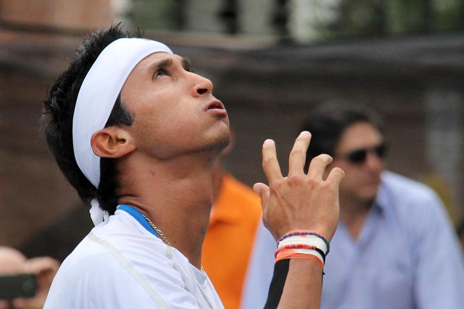 Christopher D&iacute;az disputar&aacute; dos torneos Challenger en el mes de marzo, antes de la Copa Davis. (Foto: Luis Barrios/Soy502)