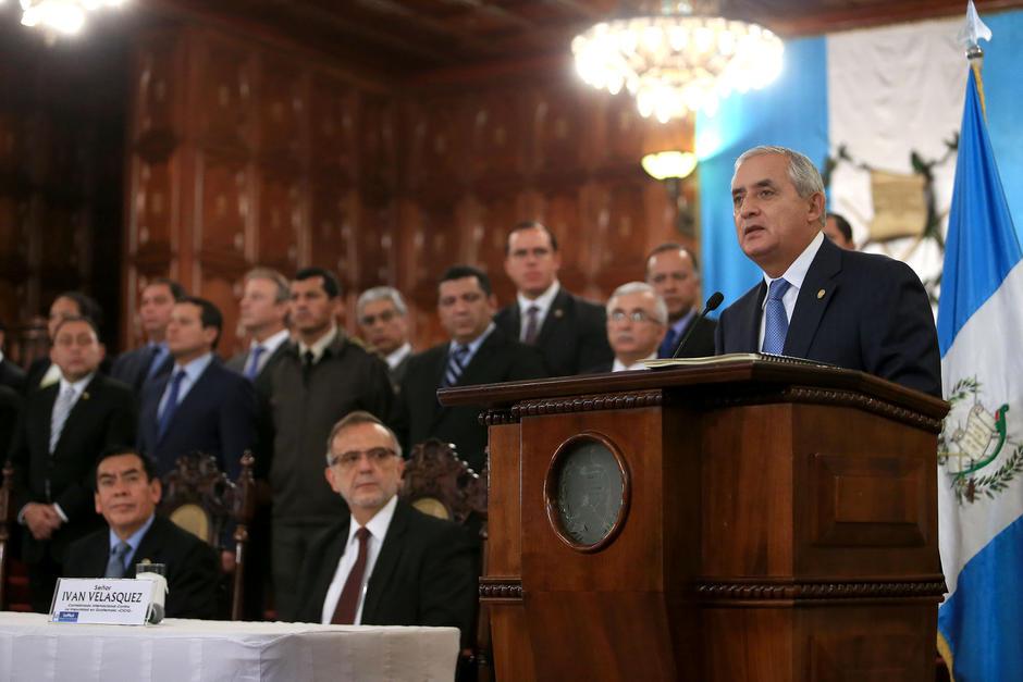 El mandatario propuso extender el mandato de CICIG durante dos a&ntilde;os al Secretario General de Naciones Unidas. (Foto: Wilder L&oacute;pez/Soy502)&nbsp;