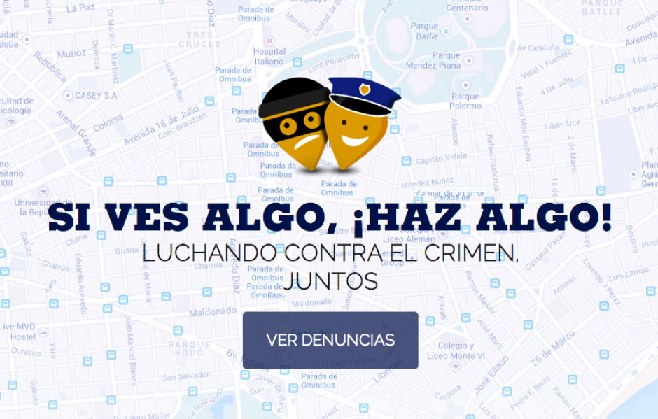 Citycop permite denunciar&nbsp;hasta nueve tipos diferentes de delitos, entre los que se cuentan los robos a personas, veh&iacute;culos, viviendas o comercios, los actos de acoso o violencia, el vandalismo, la venta de droga o la identificaci&oacute;n de sospechosos. (Foto: Citycop.org)