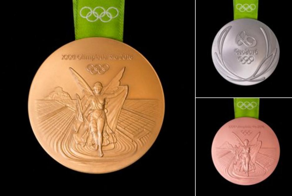 Estas son las medallas para los Juegos Ol&iacute;mpicos R&iacute;o 2016. (Foto: EFE)