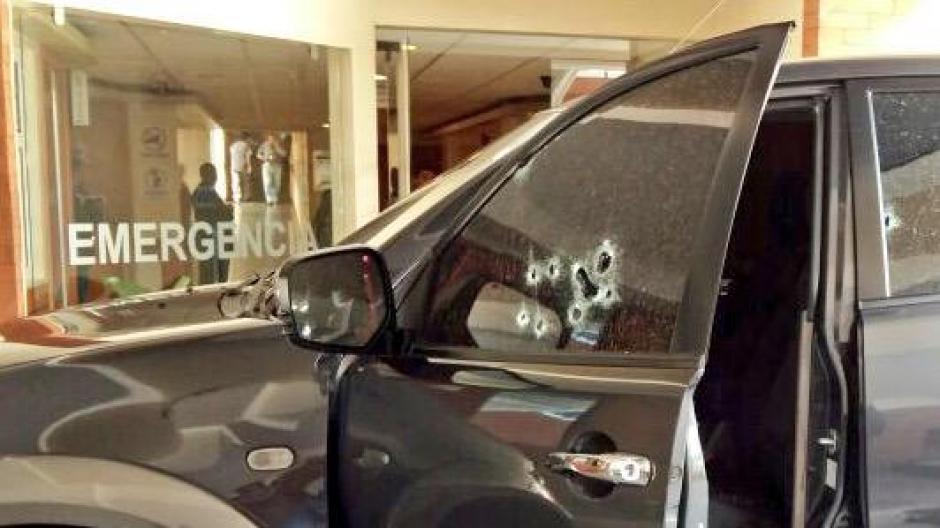 Empresario Faisán Aranky Rabanales fue atacado a balazos en la zona 10. (Foto:&nbsp;@amilcarmontejo)