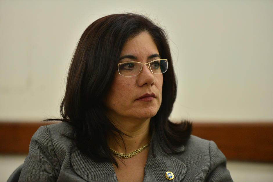 La exmagistrada Claudia Escobar se refirió a la captura del expresidente del Congreso Gudy Rivera. (Foto: Archivo/Soy502)