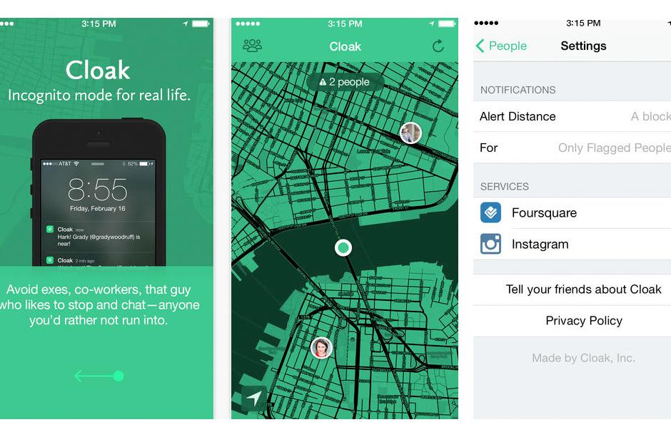 Los desarrolladores de la aplicaci&oacute;n Cloak son el programador Brian Moore y Chris Baker, ex director creativo de Buzzfeed.