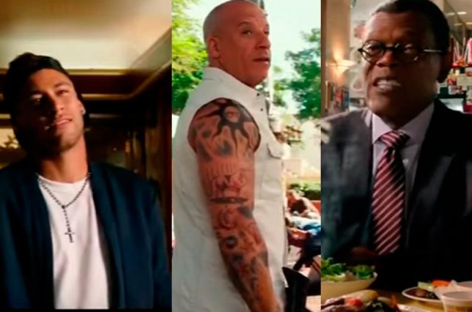 Neymar compartir&aacute; con Vin Diesel y Samuel L. Jackson, entre otros. (Imagen: scoopnest.com)
