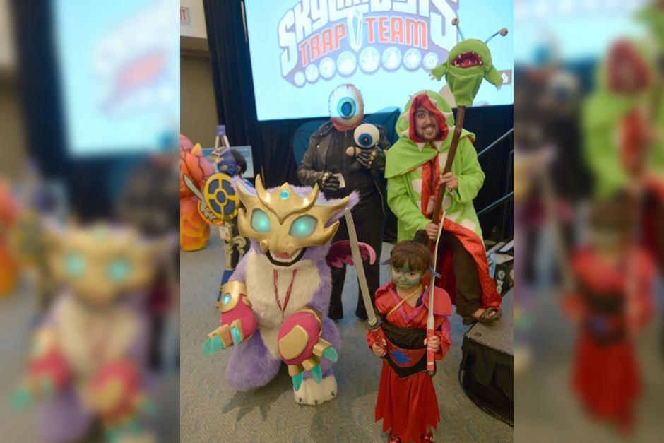 &nbsp;El dios Thor, y el nuevo Capitan Am&eacute;rica, no pidian faltar en el Comic-Con de San Diego. (Foto: AFP)