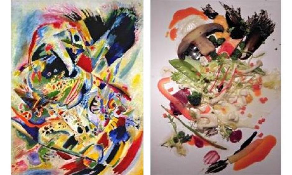 Despu&eacute;s de comerla, el mismo plato basado en Kandinsky obtuvo el mejor punteo en sabor, tomando en cuenta que ten&iacute;an los mismos ingredientes.&nbsp;Fotograf&iacute;a por el Diario Flavour.&nbsp;