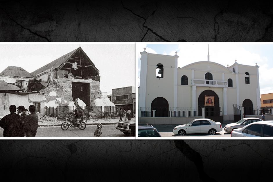 La iglesia de San José en la zona 1. (Fotos: Nuestro Diario)