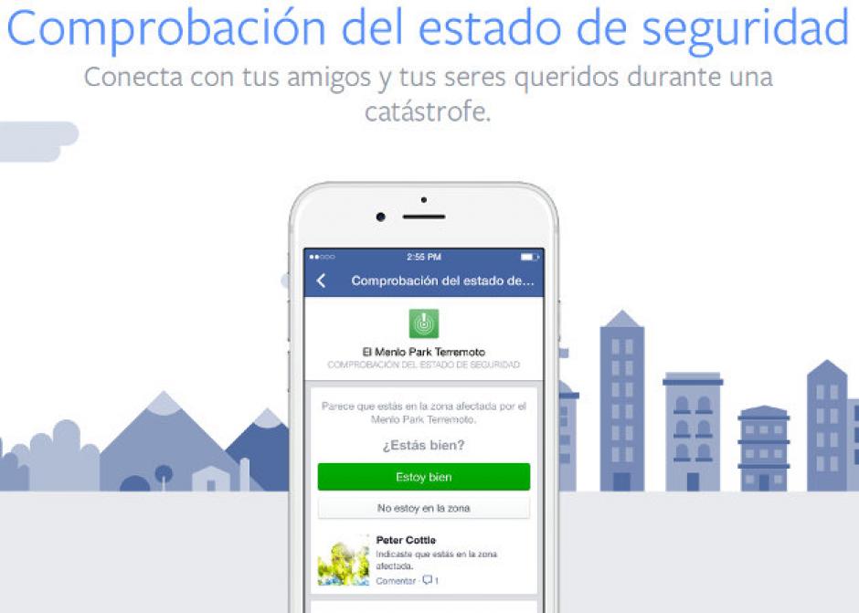 El servicio se activa cuando ocurre una cat&aacute;strofe. (Imagen: Facebook)&nbsp;