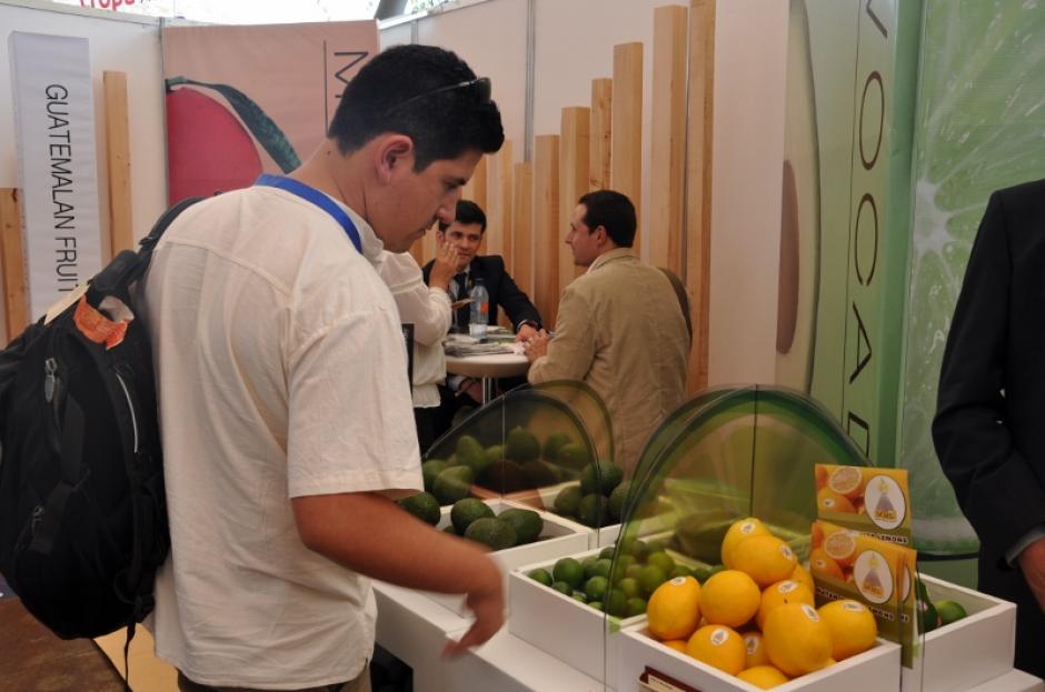 La XVII edición de Agritrade se lleva a cabo en Antigua Guatemala. (Foto Agexport)