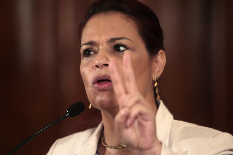 Roxana Baldetti renunció a la vicepresidencia el 8 de mayo, tras las revelaciones de su posible participación en la red La Línea. (Foto: Archivo/Soy502)&nbsp;