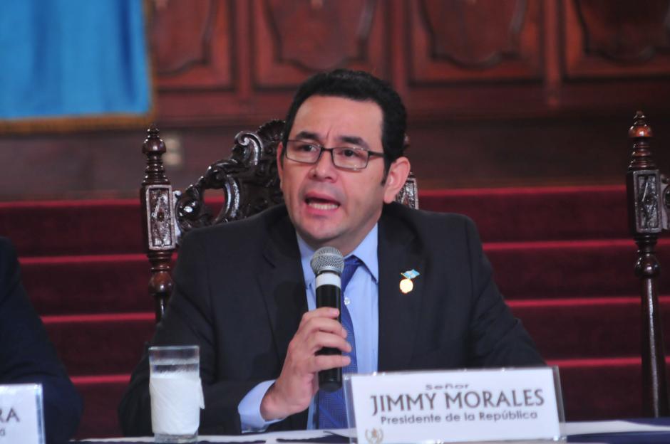 El presidente Jimmy Morales, vetó las reformas al Código Penal establecidas en el Decreto 13-2016. (Foto: Archivo/Soy502)