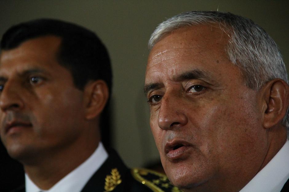 El presidente Otto Pérez Molina quedó arraigo este 1 de septiembre. (Foto: Archivo/Soy502)&nbsp;