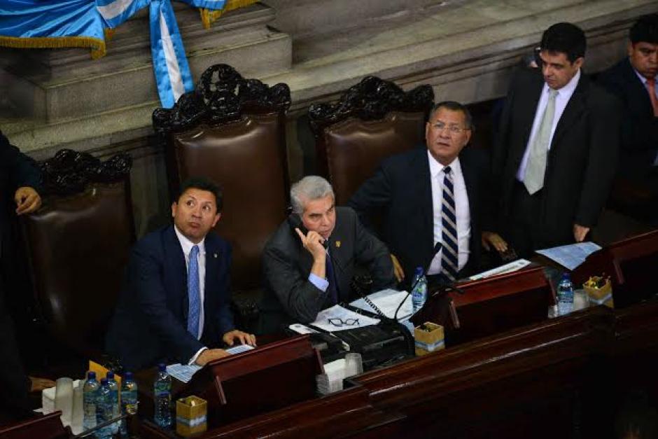 El presidente del Congreso, Luis Rabbé, convocó para el miércoles 13 de mayo, a las 14 horas, para la sesión en la que se buscará elegir Vicepresidente. (Foto: Wilder López/Soy502)&nbsp;