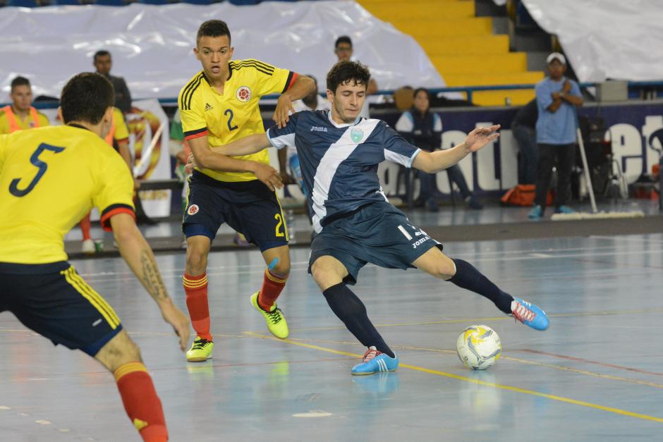 Guatemala cay&oacute; en el &uacute;ltimo duelo ante Colombia y termin&oacute; en la tercera posici&oacute;n de la Copa de futsal organizada en nuestro pa&iacute;s. (Foto: Salvador Revolorio/Nuestro Diario)