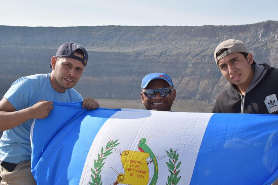 JC P&eacute;rez escal&oacute; el volc&aacute;n m&aacute;s alto de El Salvador. (Foto: Cortes&iacute;a de JC P&eacute;rez)