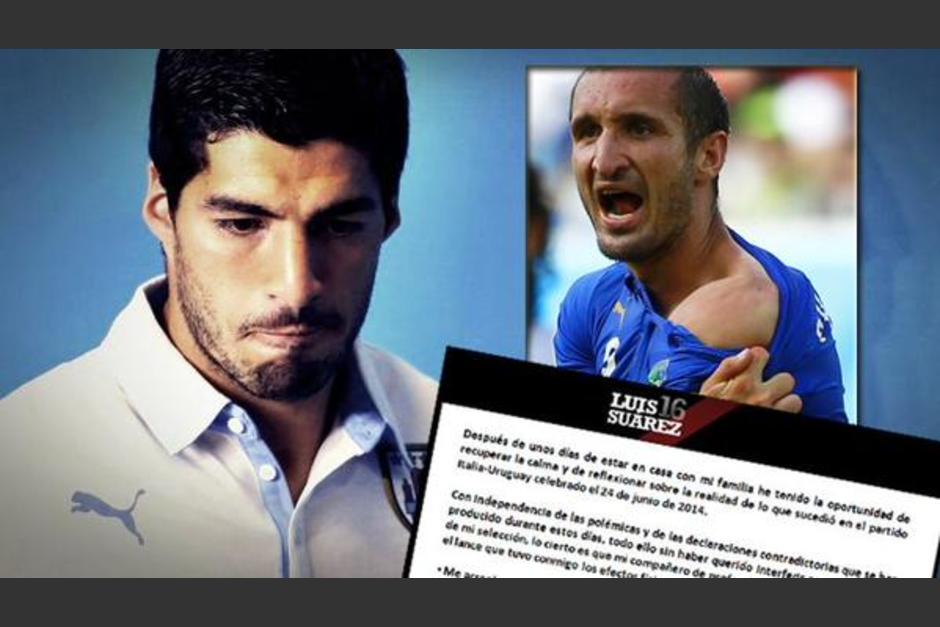 La declaraci&oacute;n del vicepresidente de la Comisi&oacute;n de Apelaciones de Fifa y un supuesto correo electr&oacute;nico de Chiellini dejar&iacute;an en claro que el uruguayo no mordi&oacute; al italiano, lo que desata la pol&eacute;mica. (Foto: El Comercio)