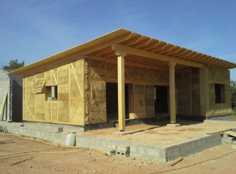 Presentan un nuevo modelo de "casa de trigo" que puede construirse en 3 d&iacute;as, es una alternativa a usarse en Guatemala. (Foto: Munsa)