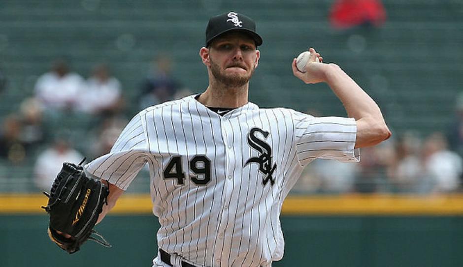 Chris Sale, lanzador de los Medias Blancas de Chicago firma una buena faena. (Foto: L&iacute;der Deportes)