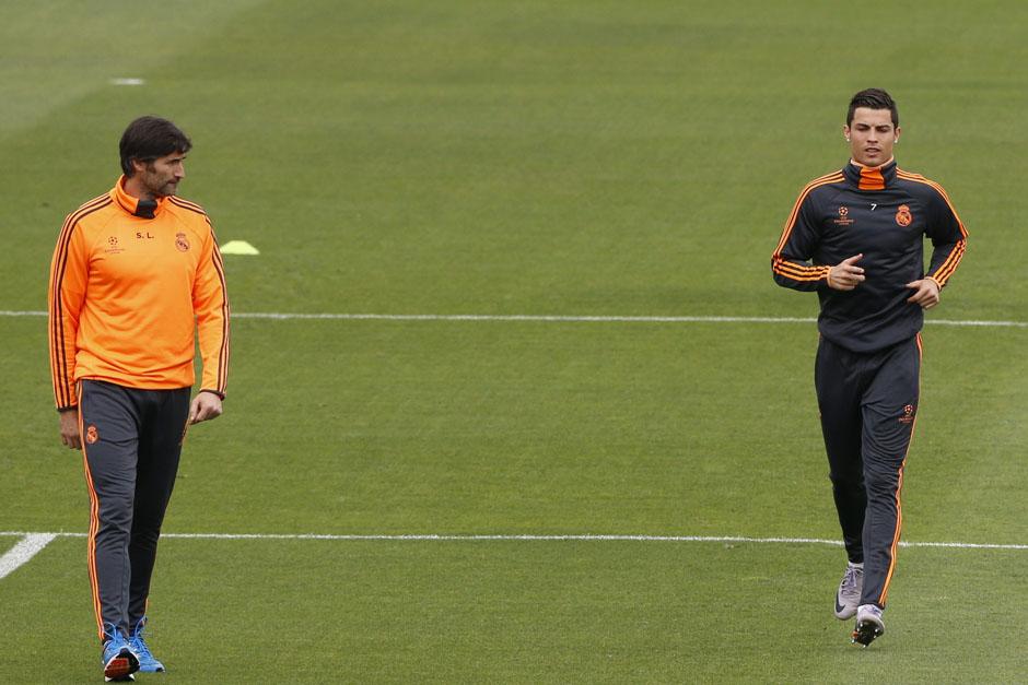 Cristiano Ronaldo ya entren&oacute; junto a sus compa&ntilde;eros y podr&iacute;a estar en la final de la Champions ante el Atl&eacute;tico de Madrid. (Foto: AFP)