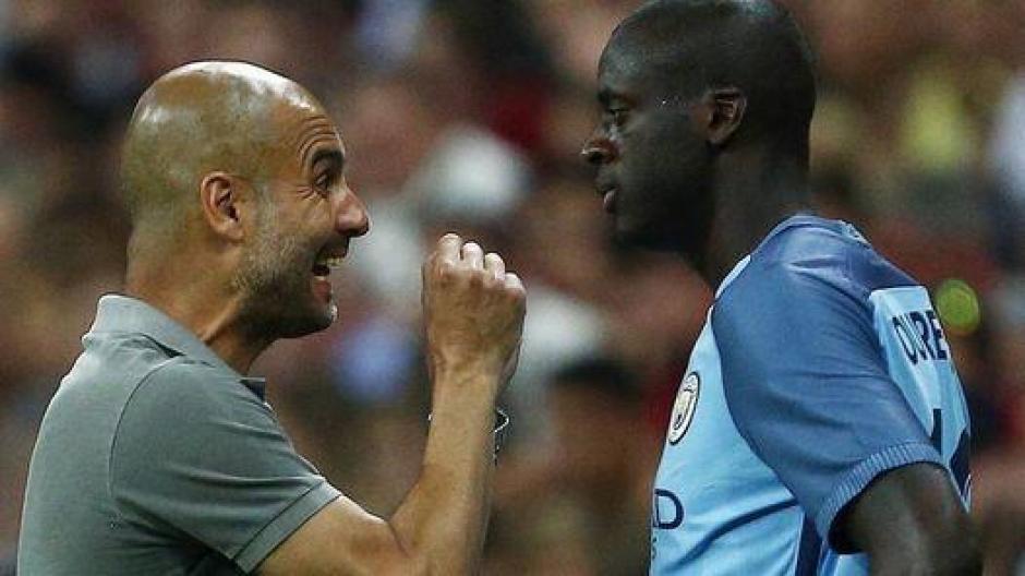 Pep Guardiola no tiene muy buena relaci&oacute;n con Yaya Tour&eacute;. (Foto: Twitter)